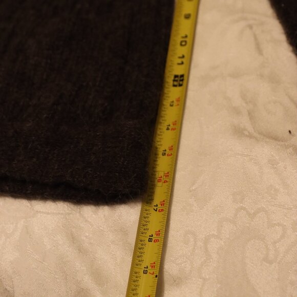 Forever 21 Soft Open Front Long Sleeve Cardigan Sweater Dark Grey size Medium - Picture 12 of 12